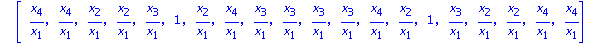 3, vector([x[4]/x[1], x[4]/x[1], x[3]/x[1], x[3]/x[1], 1, x[2]/x[1], x[3]/x[1], x[4]/x[1], 1, 1, 1, 1, x[4]/x[1], x[3]/x[1], x[2]/x[1], 1, x[3]/x[1], x[3]/x[1], x[4]/x[1], x[4]/x[1]]), vector([x[4]/x[...