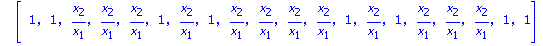 3, vector([x[2]/x[1], x[2]/x[1], 1, 1, 1, x[2]/x[1], 1, x[2]/x[1], 1, 1, 1, 1, x[2]/x[1], 1, x[2]/x[1], 1, 1, 1, x[2]/x[1], x[2]/x[1]]), vector([1, 1, x[2]/x[1], x[2]/x[1], x[2]/x[1], 1, x[2]/x[1], 1,...